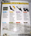 CORTADORA PROFESIONAL MARCA WAHL MODELO SUPER TAPER TRADICIONAL + ACCESORIOS - tienda online