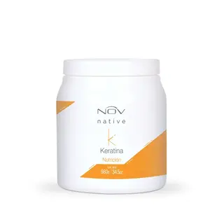 BAÑO DE CREMA / NUTRICION MARCA NOV DE KERATINA ó ARGAN ó LINO * POTE DE 980 grs.