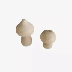 Hongos de madera | Honguitos torneados en internet