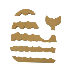 Ballena con Olas - Puntitos