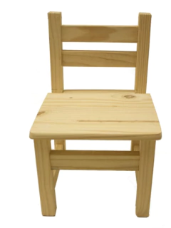 xMesa de pino con 2 sillitas en internet