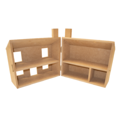 Casita valija / Casita de muñecas /Casita Peg Dolls - Puntitos