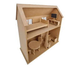 Casita de barbie completa con y sin muebles - Puntitos