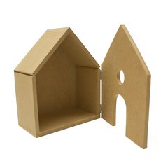 Casita Para Peg Dolls con puerta. - comprar online