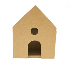 Casita Para Peg Dolls con puerta.