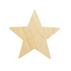 Estrella de madera pino