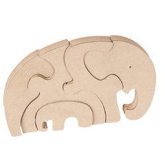 Rompecabezas Elefante 12mm.