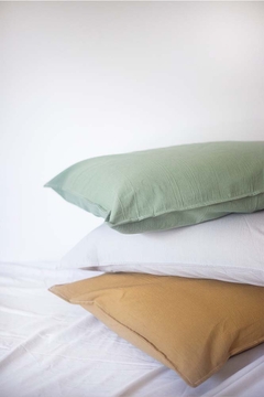 Funda de almohadon lienzo tusor 60x60