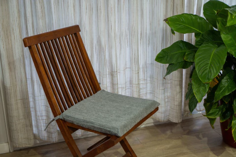 ALMOHADON PARA SILLA CHENILLE - comprar online