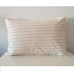 Imagen de FUNDA DE ALMOHADA TUSOR RAYADO 40X60