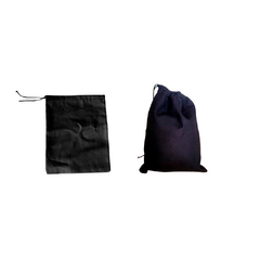 Bolsas De Lienzo ahorque 15x20 - NEGRO - RunForest