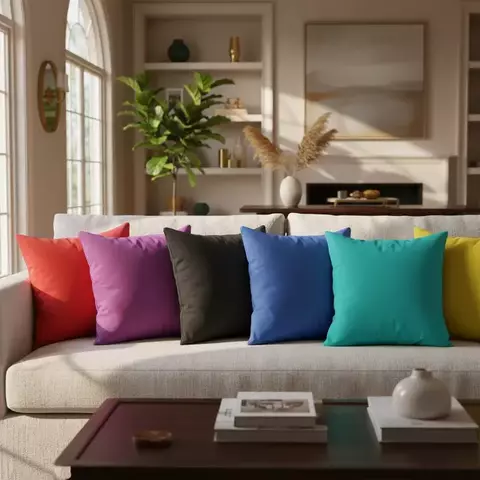 Fundas Almohadones Lisos 40x40 - comprar online