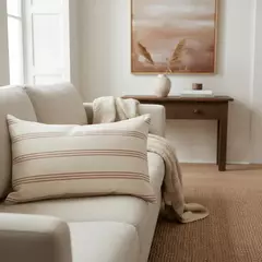 Imagen de FUNDA DE ALMOHADA TUSOR RAYADO 50X70