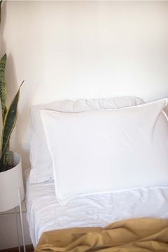 Funda de almohadon lienzo tusor 40x60 - tienda online