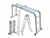 Escalera plegable Black Panther con andamio - comprar online