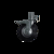 Rueda giratoria Black Panther para andamio 72-150S IRB