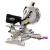 Sierra Ingletadora Teléscopica 2200w 5000rpm Neo Sid1010/3/220