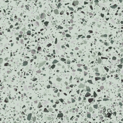 VINILO ESTAMPADO 066 - TERRAZZO VERDE - comprar online