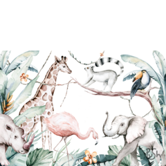 MURAL 088- SAFARI en internet