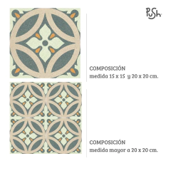 AZULEJOS 076 PISO - MILAN en internet