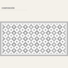 ALFOMBRA VINÍLICA 009 - AZULEJOS MANHATTAN - Push vinilos