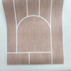 [REMATE] Alfombra arcos yute 46x97cm - Push vinilos