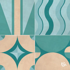 azulejos piso vinilico pack - 102 CLAROMECÓ - comprar online