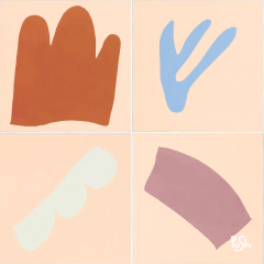 Imagen de Azulejos adhesivos para piso - modelo 107 groovy