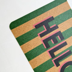 [REMATE] Alfombra Hello 34x49cm - Push vinilos