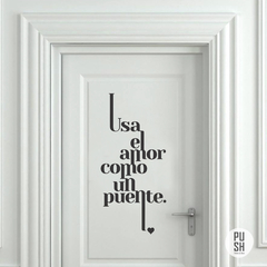 FRASE 010 - USA EL AMOR - comprar online