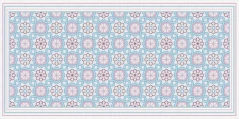ALFOMBRA VINÍLICA 014 - AZULEJOS BOHO - comprar online