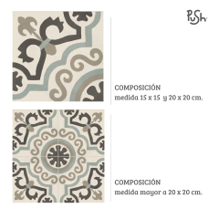 AZULEJOS 124 PISO - EZRA WHITE - comprar online