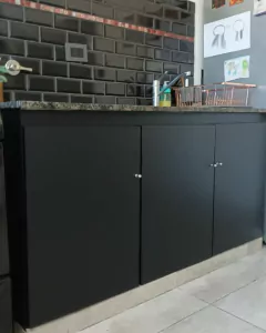 Vinilo Negro Mate Alacena y muebles - tienda online