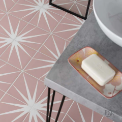 AZULEJOS 143 PISO - PILSEN PINK