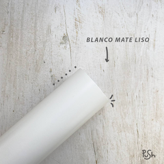 COLORES LISOS - BLANCO MATE - tienda online