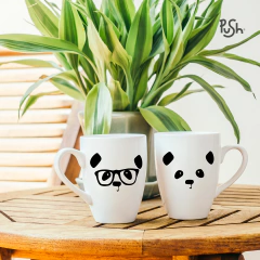 CALCOS 011- CARAS PANDAS - tienda online