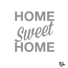FRASE 005 - HOME SWEET HOME - comprar online