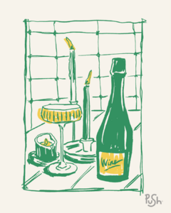 LAMINA ADHESIVA 001 - WINE