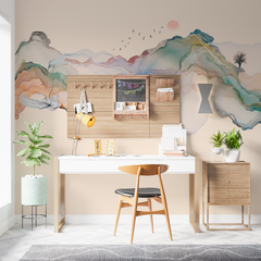 MURAL 053- ACUARELA - comprar online