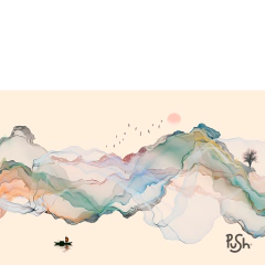 MURAL 053- ACUARELA - tienda online