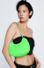 CARTERA 'NEON GREEN FUZZ'