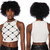 TOP BLANCO ACANALADO 'BLACK RHOMBUS'