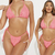 BIKINI 'KIM' CORAL - comprar online