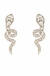 AROS OVERSIZED STRASSY SNAKE - comprar online