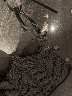 Corset Celine Velvet Print