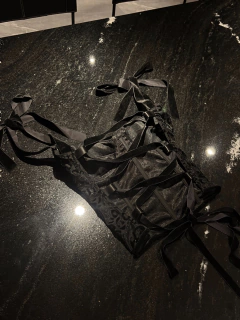 Corset Celine Velvet Print - DISTRICT