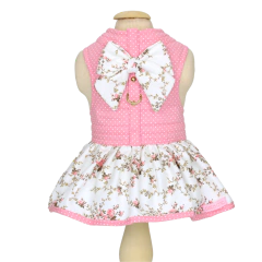 Vestido Laço e Guia Pata Chic - Rosé Blend - comprar online