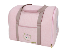 Bolsa de Transporte Tecido Pata Chic - Sra. Ursa
