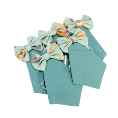 Gravata Elegant de Tecido Joy 9 X 6,5cm - Safari