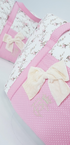 Bolsa Passeio Tecido Pata Chic - Rosé Blend na internet